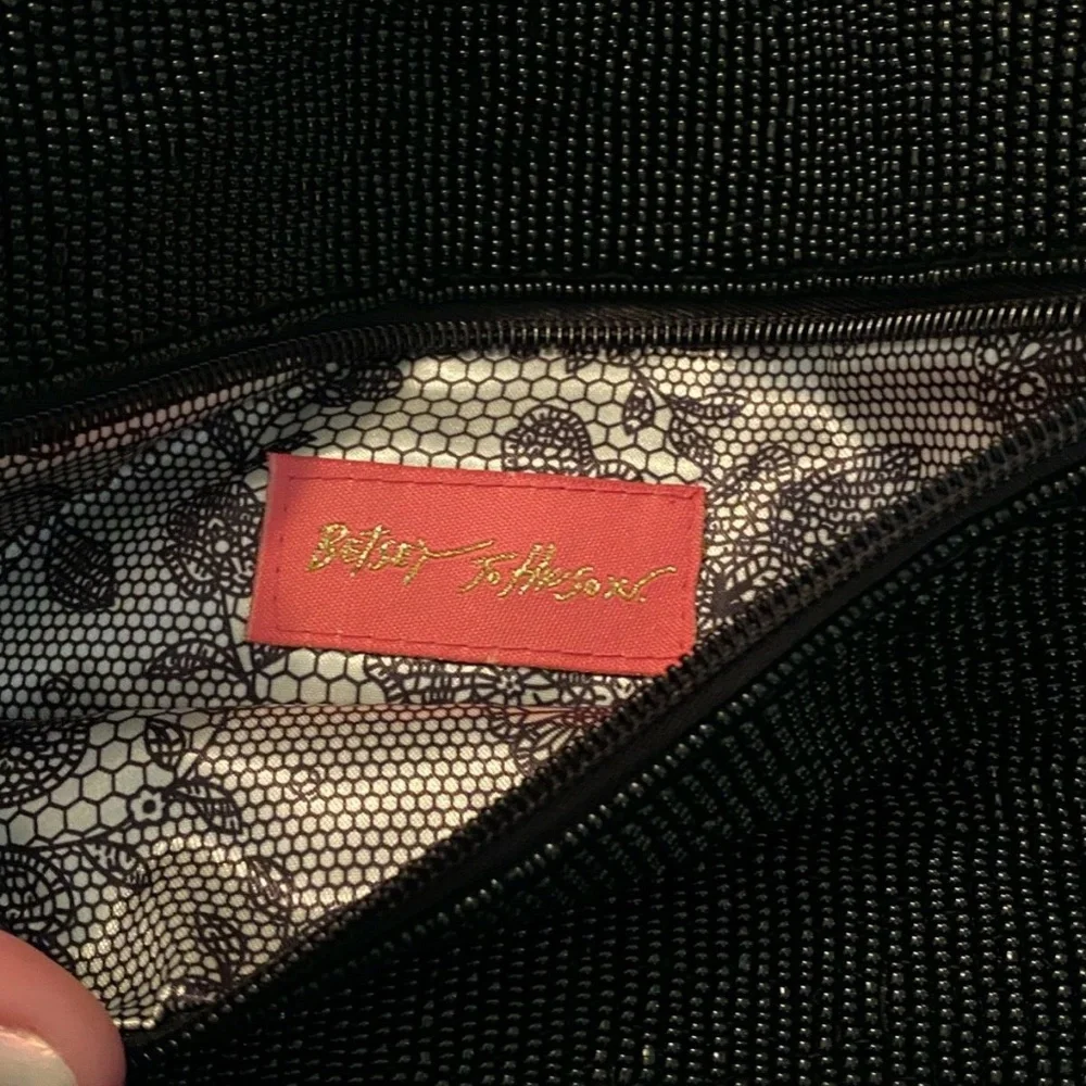 Vintage Betsey Johnson Skull Clutch